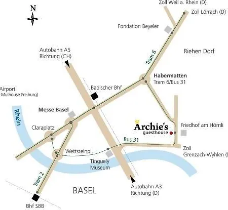 Vendégház Archie's 3*